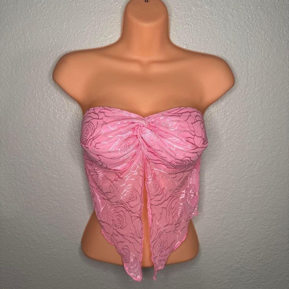 Unbranded Women's Pink Crop-top